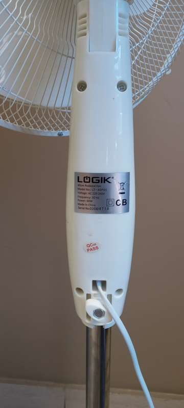 Logik 40CM Pedestal Fan LT-40P01